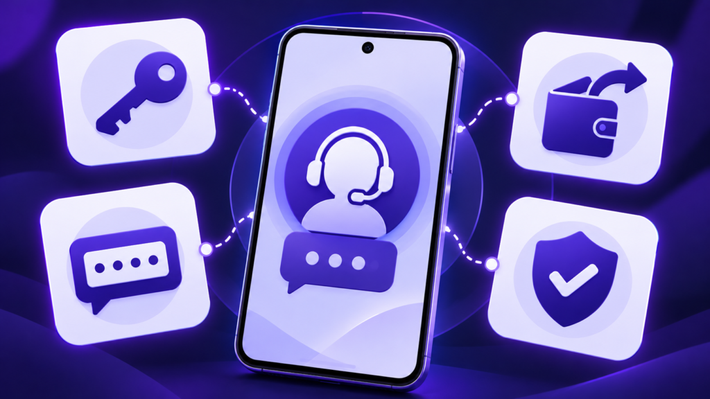 Common issues solved by Y1 support chat